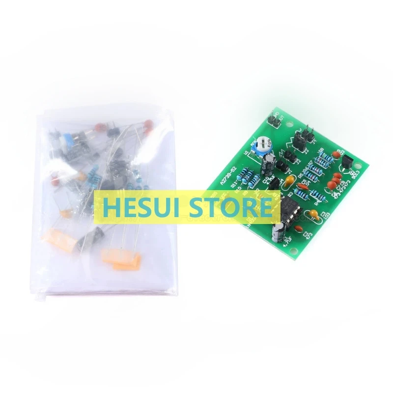 NE555 module Multichannel waveform generator modue SineWave TriangleWave SquareWave SawtoothWave electronic production kit