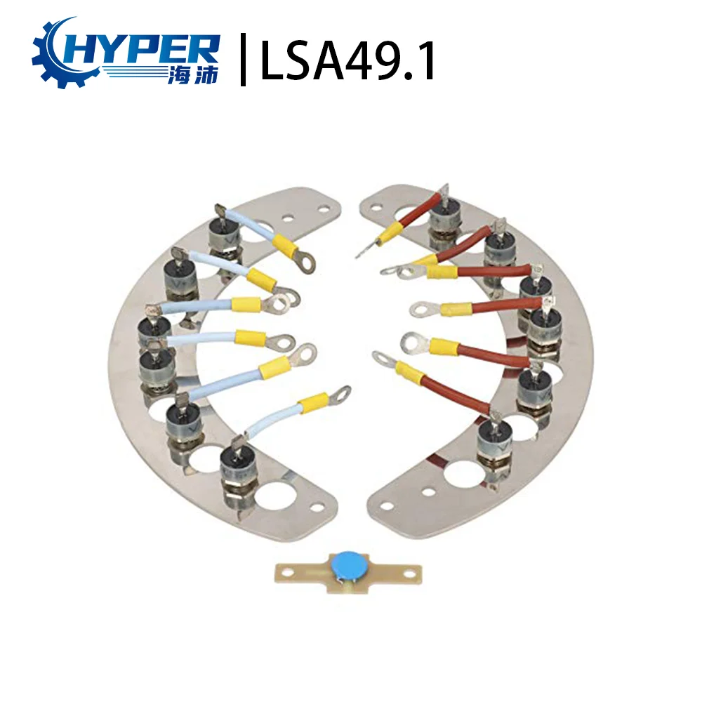 Lsa49.1 Leroy Somer Replacement Diode Bridge Rectifier 6 Diodes Varistor Plates Generator Lsa46 Sereise Rectifier For Alternator