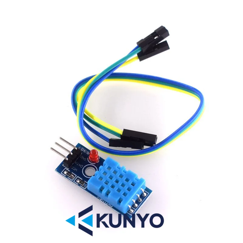 Temperature and humidity sensor DHT11 module single-bus digital temperature and humidity electronic building blocks