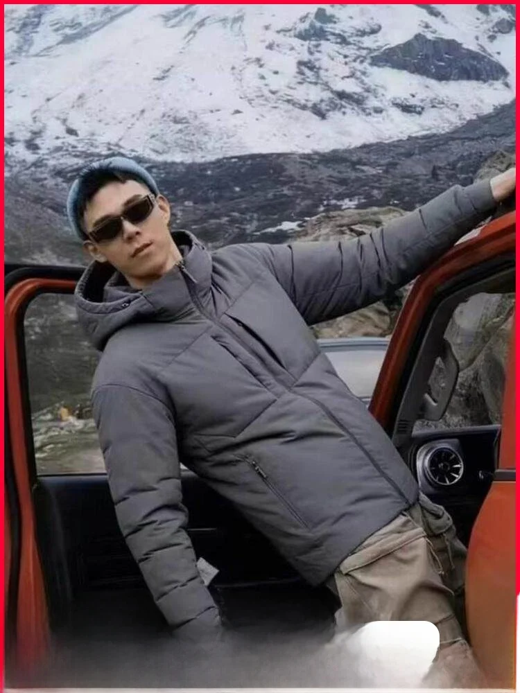 

Высший класс! Ду Цзя, 80 штук! Зимняя уличная куртка с капюшоном для мужчин и женщин, водонепроницаемая, ветрозащитная, модная.