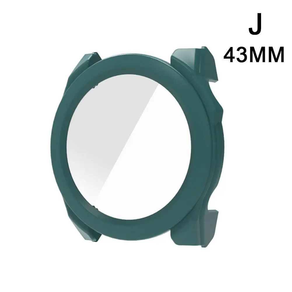 Silicone Protective Case For Garmin Fenix 8 43MM 47MM 51MM Samrt Watch Frame Bumper Cover Shell 9H HD Explosion-proof Glass P0V7