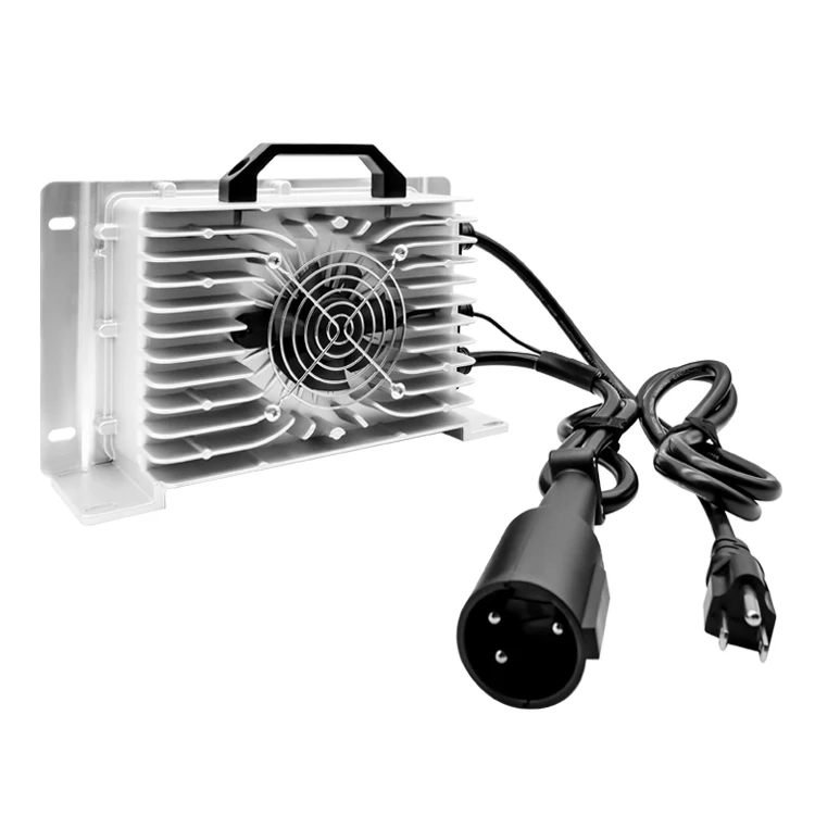 

High Power 84V 20A Lithium Battery Charger Waterproof IP67 Fast Intelligent 220V Input for Golf Cart Motorhome Forklift JAPAN EU