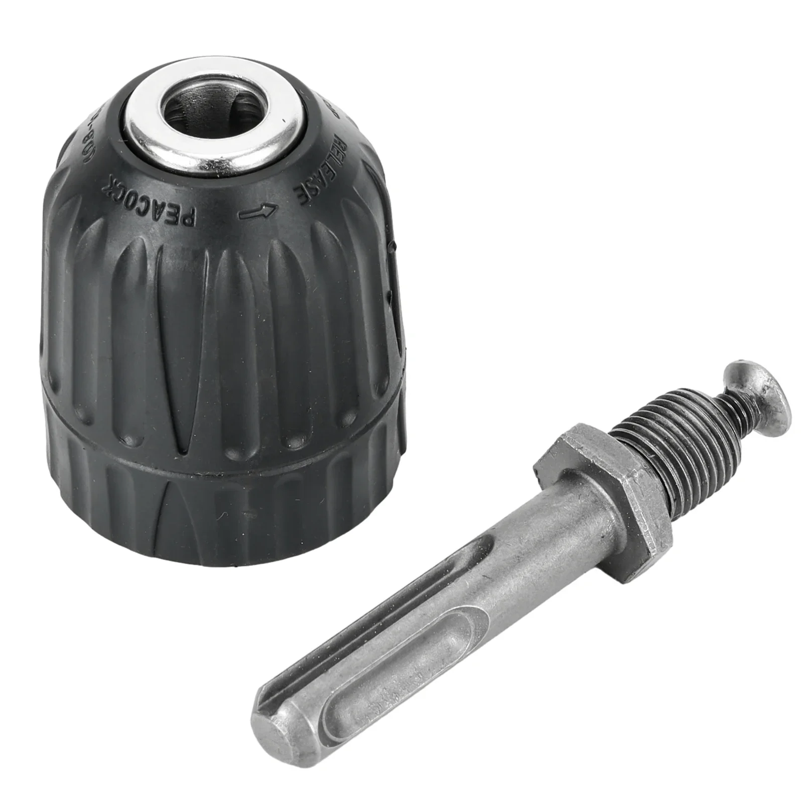 0.8-10mm Mandrino autoserrante 3/8-24UNF Adattatore per punta da trapano per trapano a percussione Accessori di ricambio per utensili elettrici fai da te per la casa