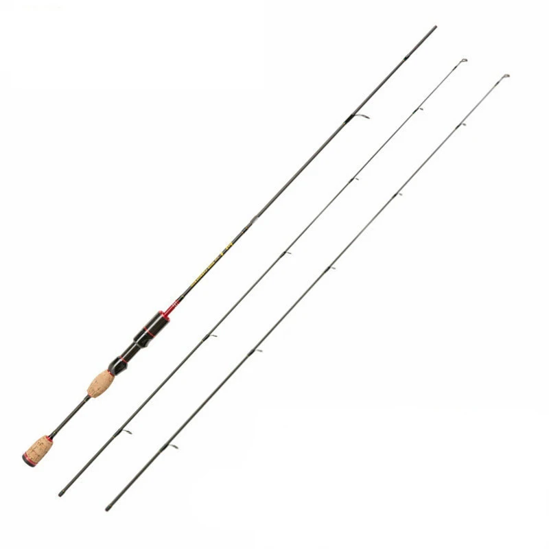 

Ultralight Carbon Fishing Rod 1.8M 2 UL Pole Tips Lure Weight 0.8-5g Fast Action 2-5LB Carp Spinning Rod