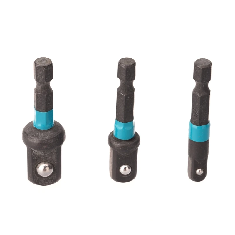 

Short PowerDrills Socket Adapters with Holder 1/4" 3/8" Adapters PowerDrills Socket Converters for Screwdriver