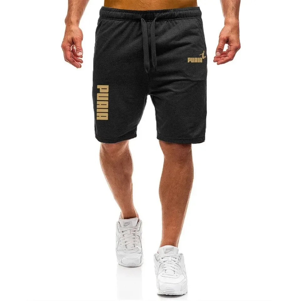 2024 Summer New Drawstring Shorts Men Casual Jogger Sweathshorts Workout Gym High Quality Shorts DK10001