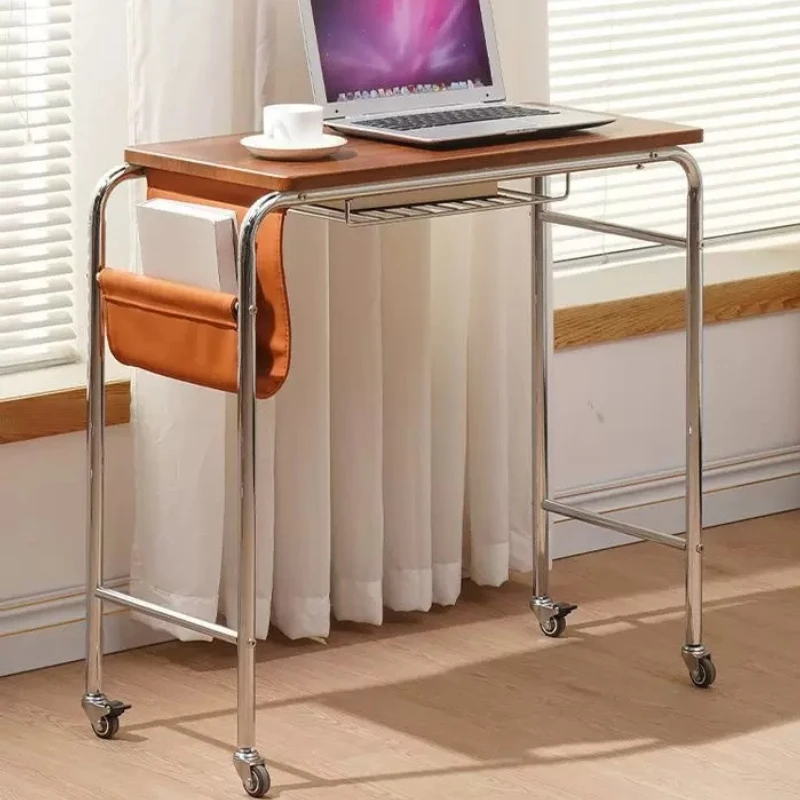 Multifunctional Home Student Writing Desk Sofa Side Bedside Table Mobile Computer Workstation Small