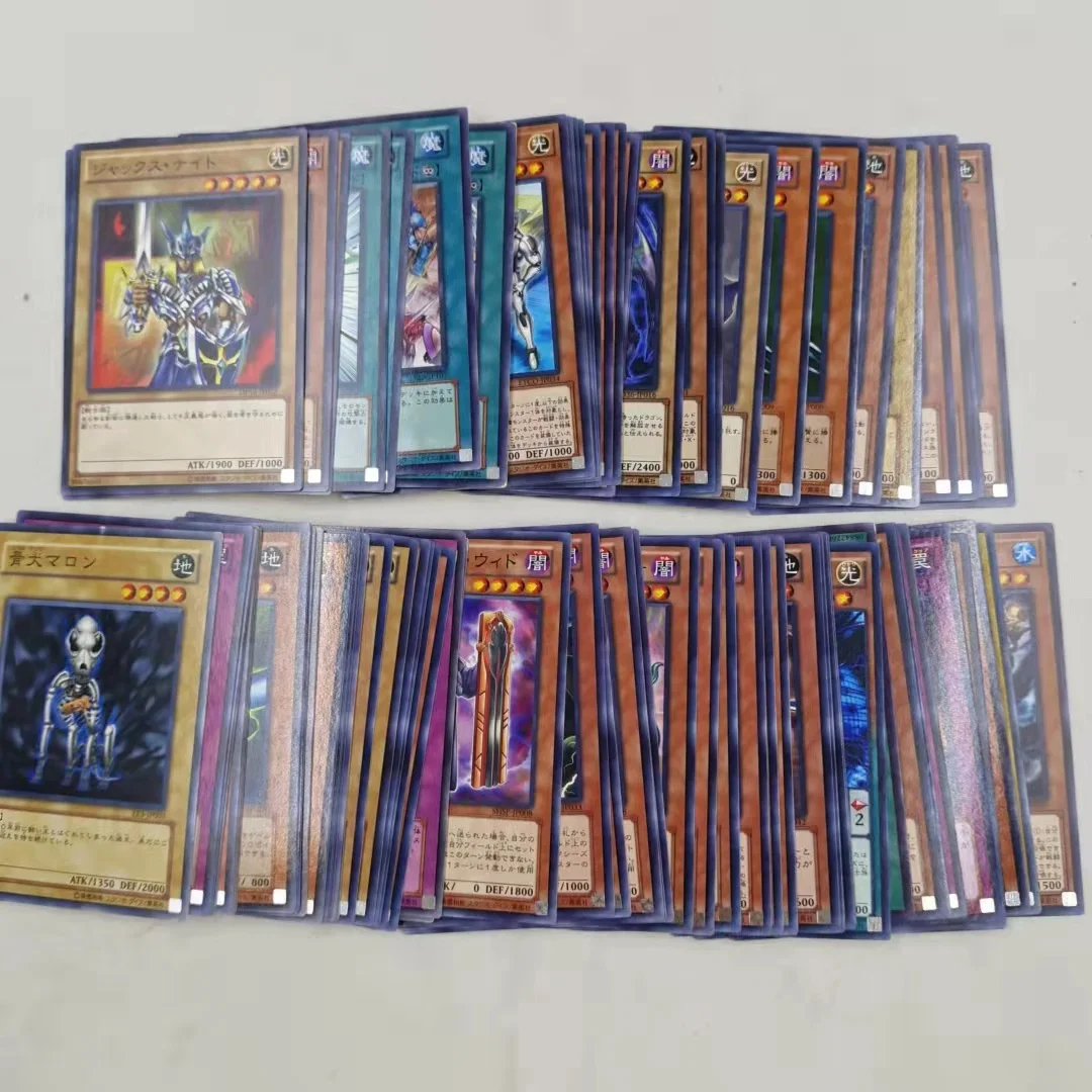 

Бумажные карты Duel Monsters, 50 шт., 100 шт., случайные необработанные редкие коллекционные карточки, распроданные