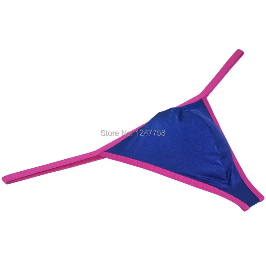 Men's String Bikini Thong Spandex Hipster Panties Underwear Stretchy T-back Jockstrap Gay Underwear Tanga Hombre Men Lingerie