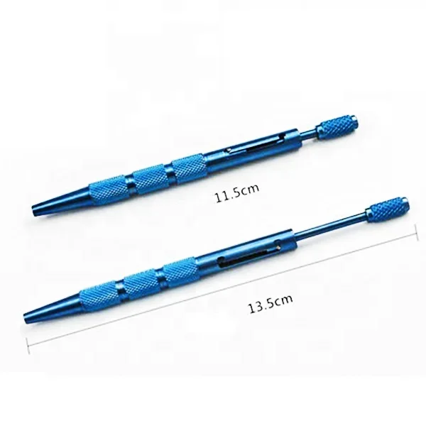 Titanium Alloy Hair Transplant Implant Sapphire Scalpel with Handle and Blade