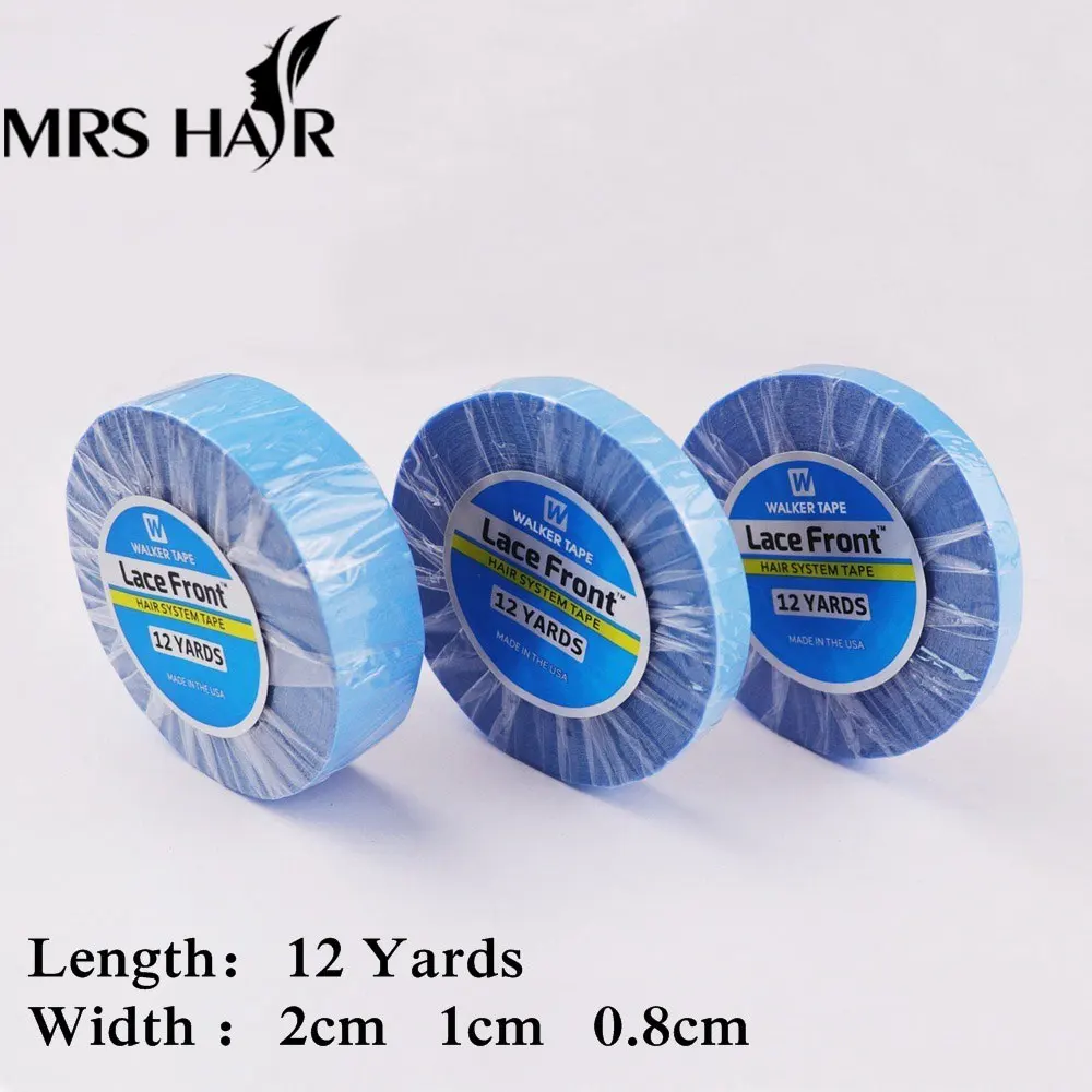 12Yard 0.8cm 1.0cm  2cm Supper Lace Front Strong Adhesive Tape  accessories for hair extensions  Tape for Hair Extension