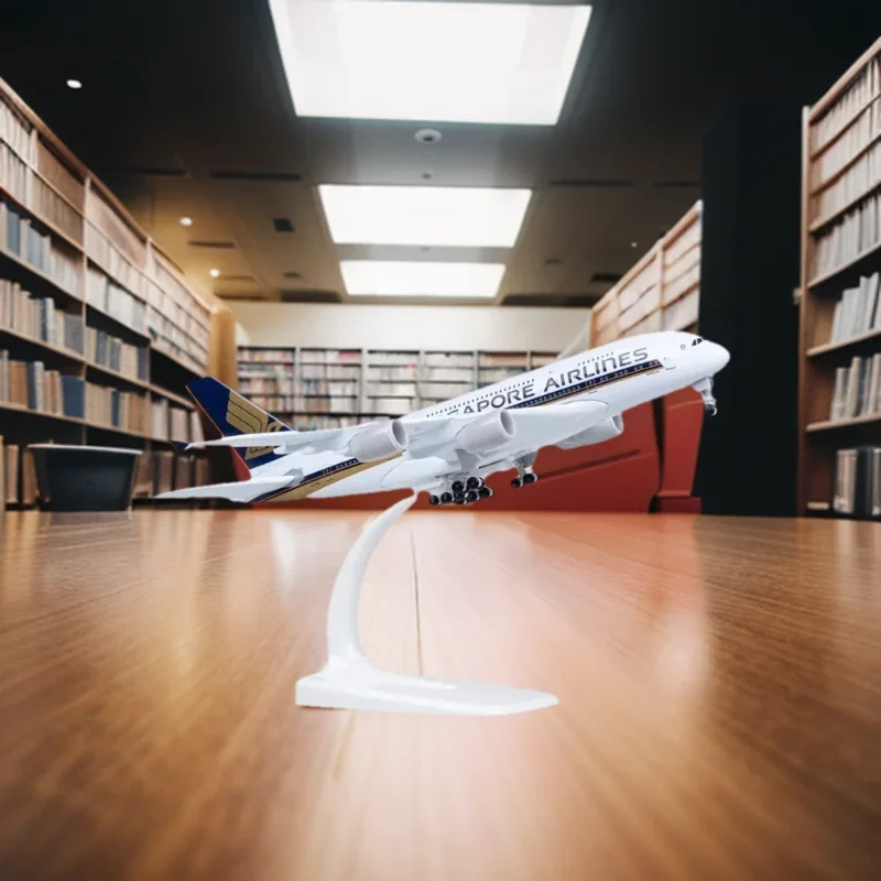 

20CM Metal Alloy Aircraft Model A380 Singapore Airlines Airplane Diecast Children Toys Games Airplane Toy Child Plane Plane Boys