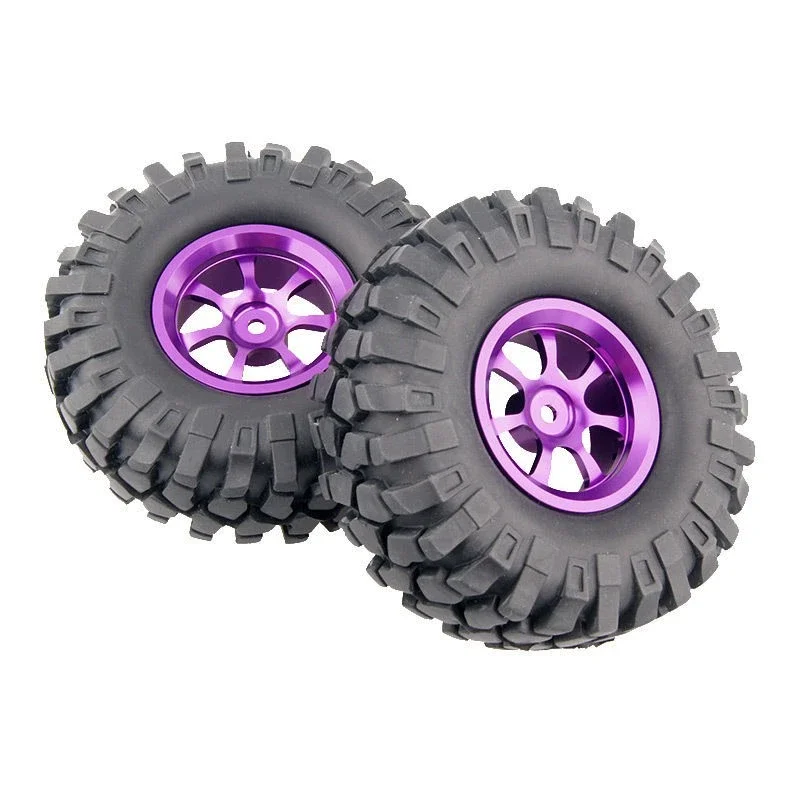 

RC 107-7006L Aluminum Wheel Rubber Tires Rim HSP 1:10 RC Climbing Car Racing