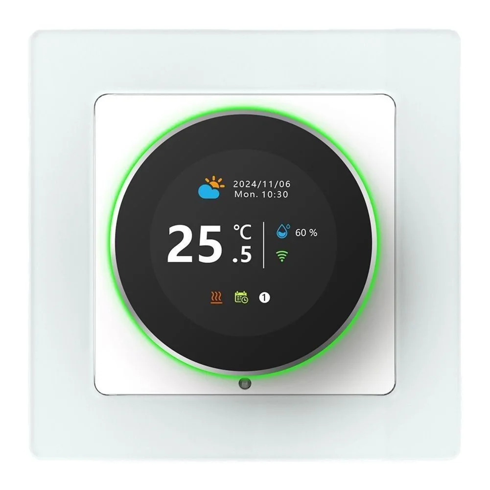 

Smart Thermostat for Efficient Floor Heating For WiFi Controlled Programmable Switch for Water and Electric Heating