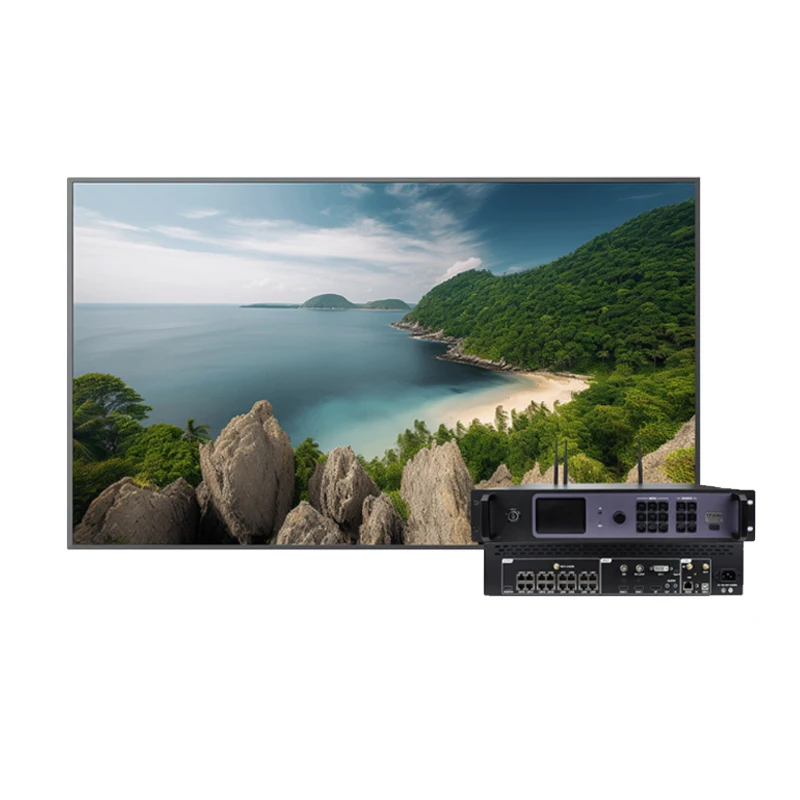 Huidu HD-VP1240 Full-Color LED Display for Elevators 12 Network Port Control Range 7.8 Million Pixels Two-in-One Processor