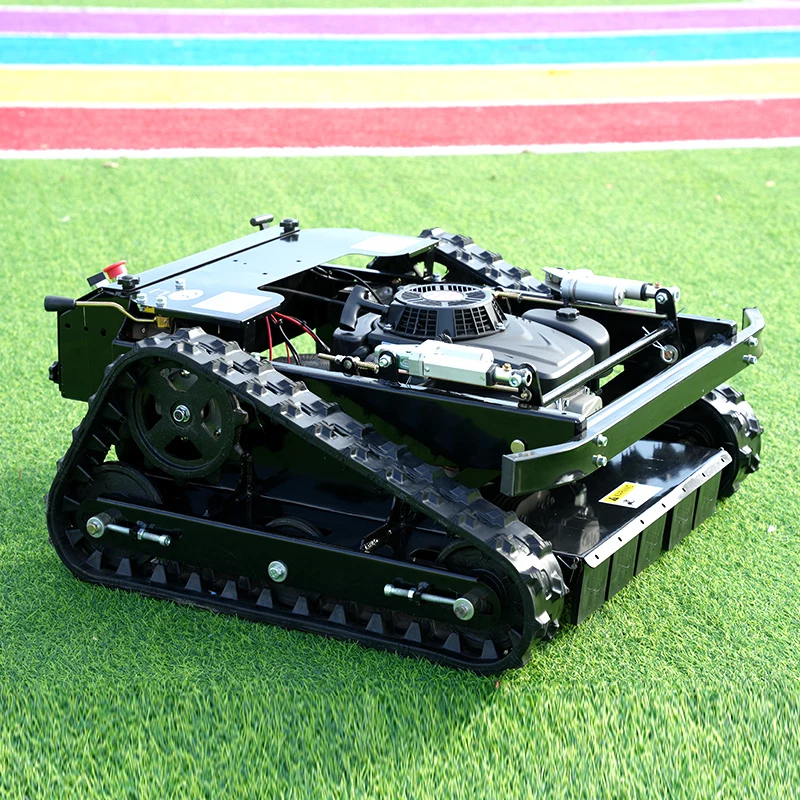 customized  500mm Factory Cheap Grass Cutter Robot Crawler Remote Control Lawn Mower With CE EPA Certificate