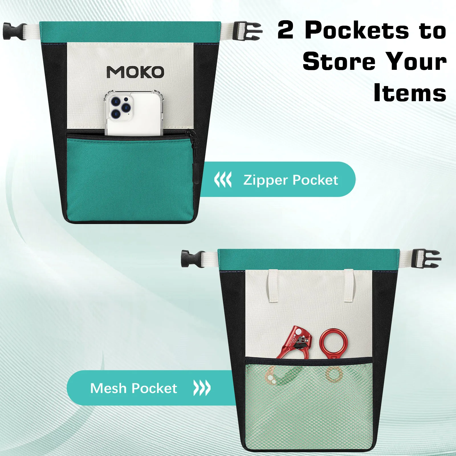 กระเป๋าชอล์ก MoKo สําหรับปีนหน - Chalk Bag Bouldering บทวิจารณ์และราคา