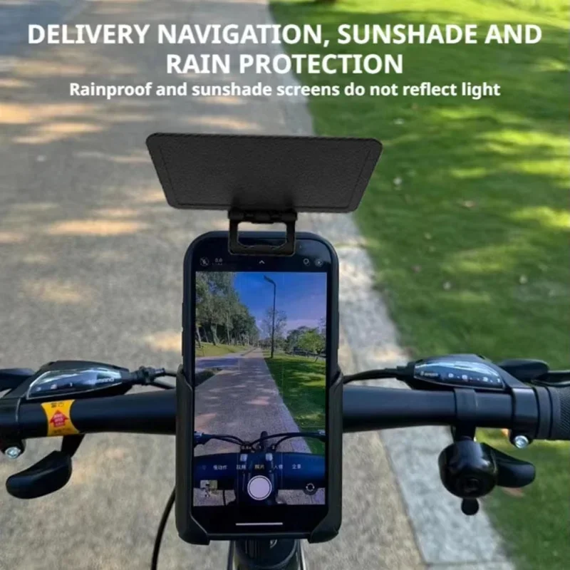 

Mobile Phone Sun Visor UV Protection Phone Screen Smartphone Sunshade Cover For Outdoor Use Smartphone Clamp Shading Accessories