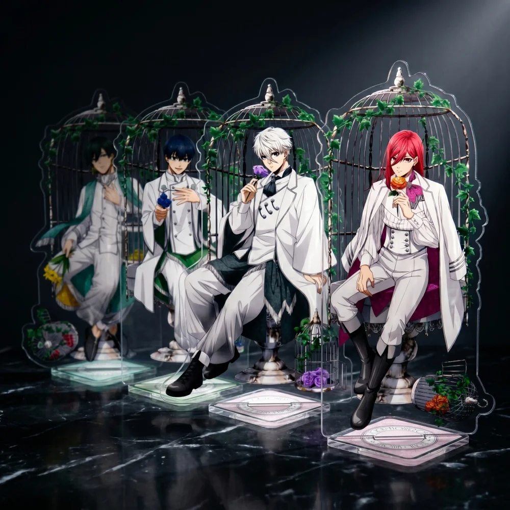 Blue Lock Sports 15cm Acrylic Stand Keychain Bachira Meguru Isagi Yoichi Double Sided HD Collectible Desk Decor Fan Gift