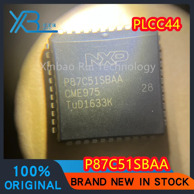 

P87C51SBAA P87C51 PLCC-44 SMD IC 8-bit microcontroller 100% brand new and original electronics in stock