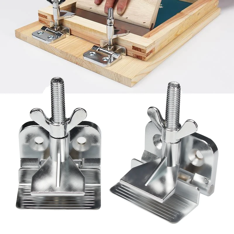 2 stks/set Scharnierklemmen Zeefdruk Metalen Vlinder DIY Handwerk Hobby Tool Arts Crafts Naaien Printmaking Scherm