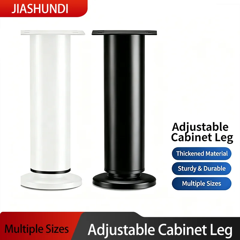 Adjustable Height Furniture Support Legs for Bed Frame, Metal Adjustable Furniture Legs for Bed,Sofa,Cabinet,Couch,Table