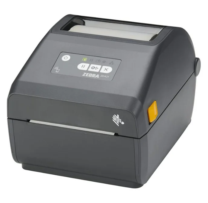 USB ZD421 ZEBRA 300dpi 4inch Desktop Barcode Label printer Supermarket label direct thermal sensitivity