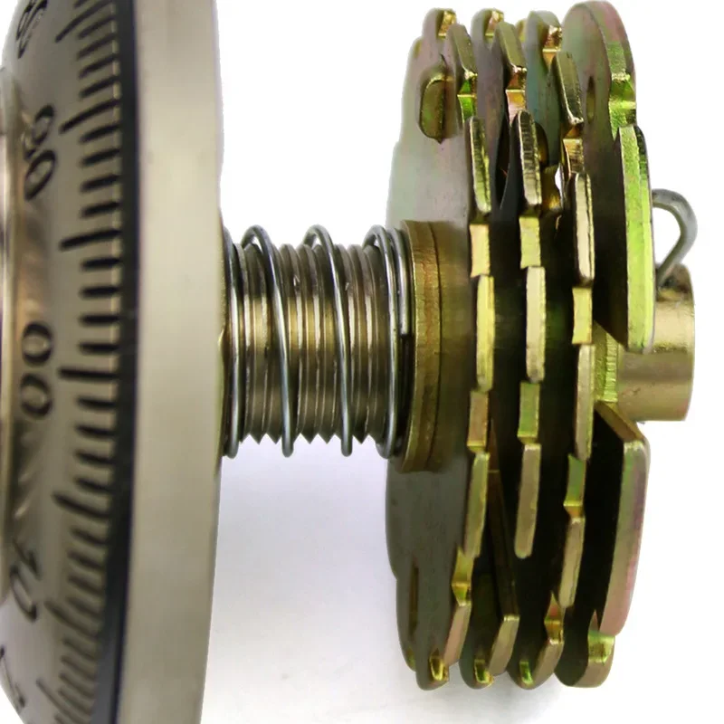 قفل قرص الرمز الميكانيكي قفل قفل بكلمة مرور ملحقات صندوق الودائع الآمن بجودة جيدة