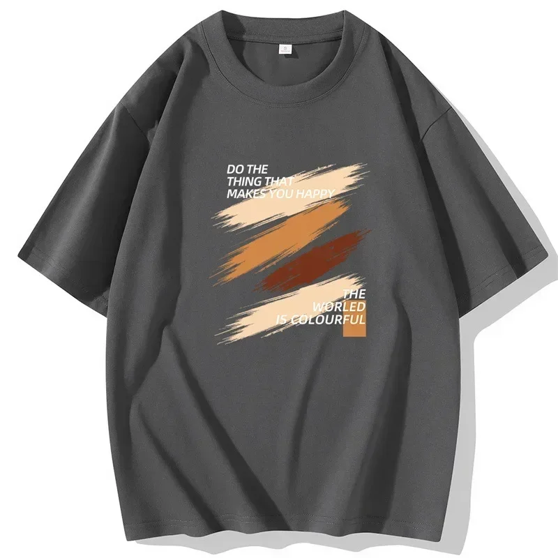 メンズ半袖Tシャツ,上質なアイスシルクTシャツ,流行のブランド,半袖トップス,夏,新品,2024