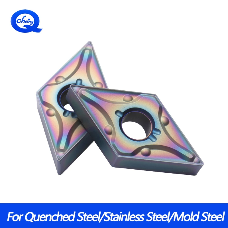 

10Pcs/Box DNMG150404-MA DNMG150408-M Multi-Color Turning Inserts Suitable For Stainless Steel And Hardened Steel