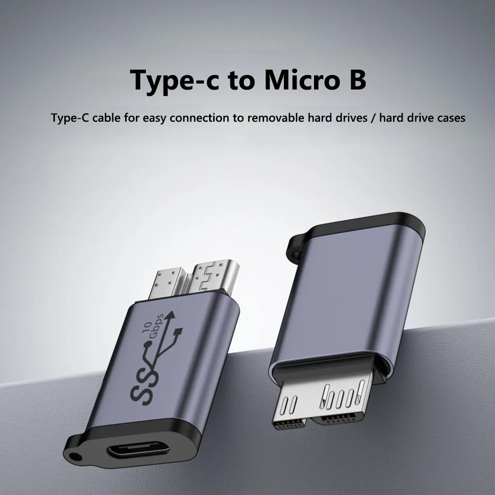 USB-A/Type-C To Micro B HDD Adapter USB 3.1 Type C Female To Micro USB 3.0 Male Connector for Hard Drive Cable Mobile Phone