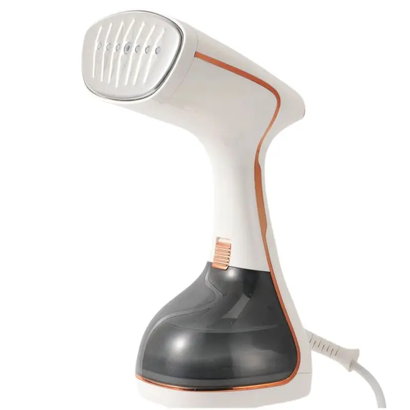 ABZA-Handheld Garment Steamer Quick Heat Electric Steam Iron For Clothes Ideal For Home & Travel Use White