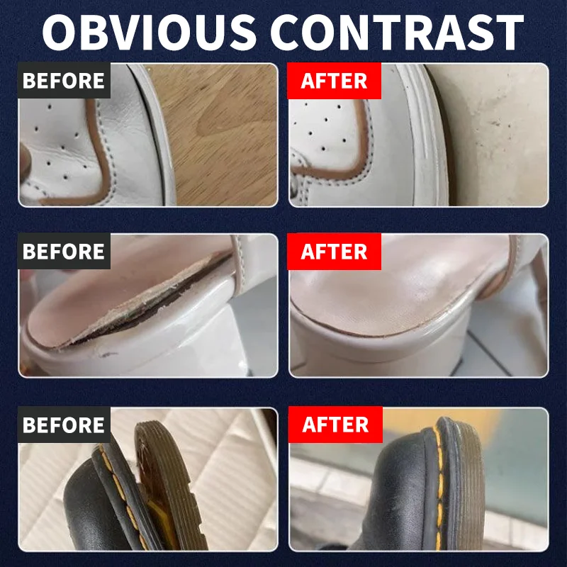 Professional Strong Shoe Glue Quick Firm Repair For Sneakers Boots Sandals High Heels Shoe Soles Leather Footwear Bags Adhesive