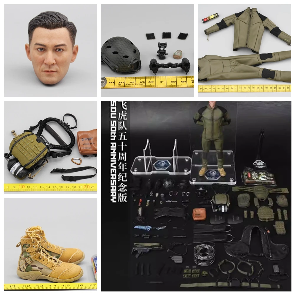 

Soldierstory SS137 Asia Handsome Guy Special Operation Unit Toys Model Coat Dress for 12'' Fit 12'' Solider Action Figure Toys