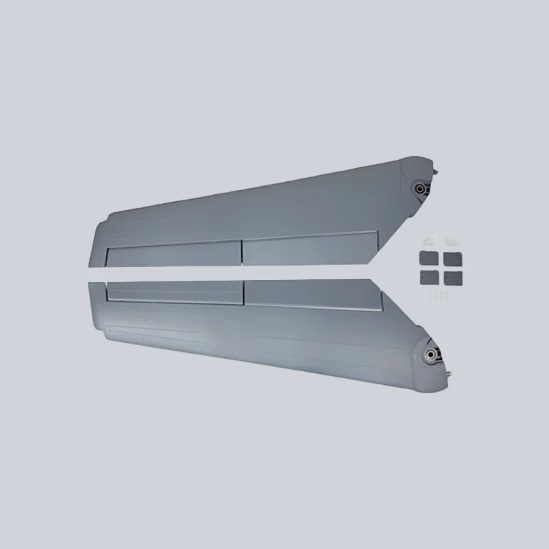 Xfly-Ailes principales du corps, queue plate, couvercle de tête, train d'atterrissage, moteur électrique, réglage, bombe, accessoires doubles, 70 mmrer 1b
