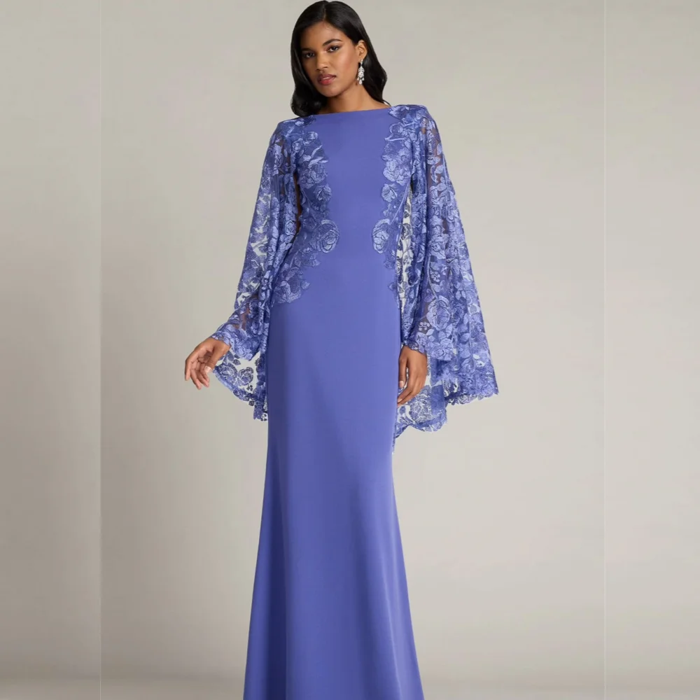 Maßgeschneiderte elegante Spitzen-Trompetenkleider, hochwertiges Abendkleid, maßgeschneidert für besondere Anlässe, für Damen, elegant, für Partys und Hochzeiten