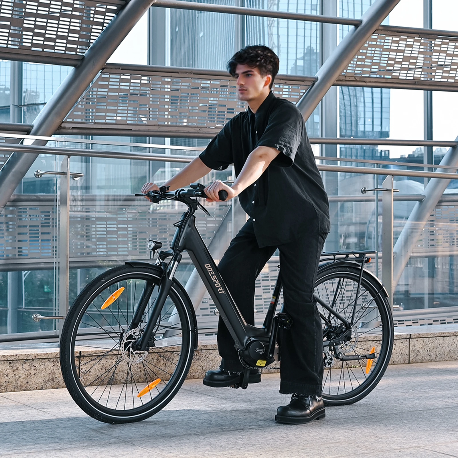 ONESPORT Europe UK Stock Warehouse OT07 Electric Bike Central Motor 36V 250W City Ebike Electric road Bike electric bicycle view 5
