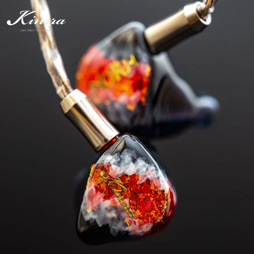 

Kinera NORN HIFI Best In Ear IEMs Earphone Monitor 4BA+1DD Hybrid Technology Headphone with 0.78mm 2pin Detachable Audio Cable