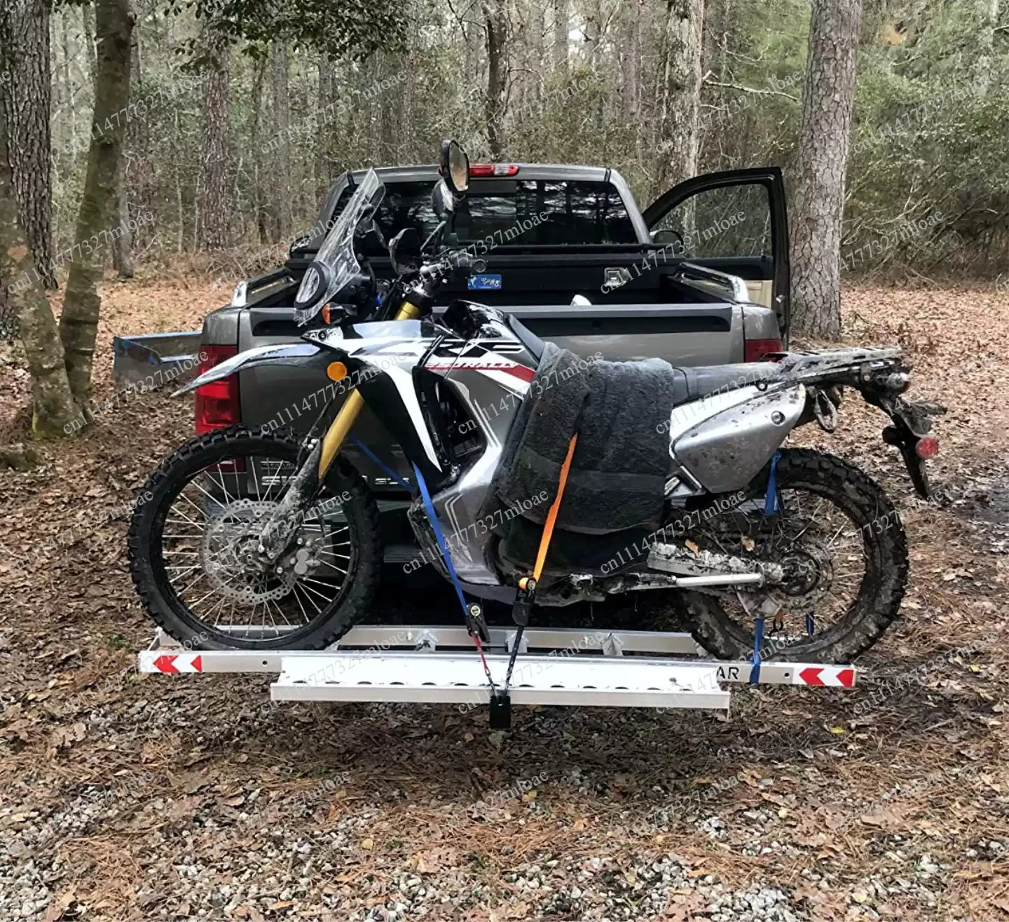 Portable Motorcycle Back Rack Off-Road Motorcycle Rack Car Off-Road Motorcycle Rack Trailer Rear Hanger