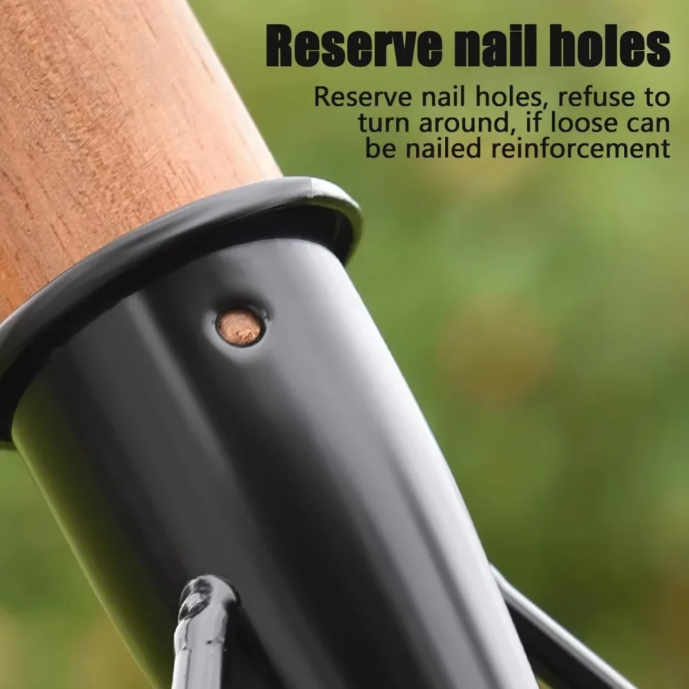 2025 nuevo 1 Uds pala de limpieza agrícola herramienta de deshierbe (aumentar el tamaño del número 27cm), acero inoxidable, pala de jardín multifuncional