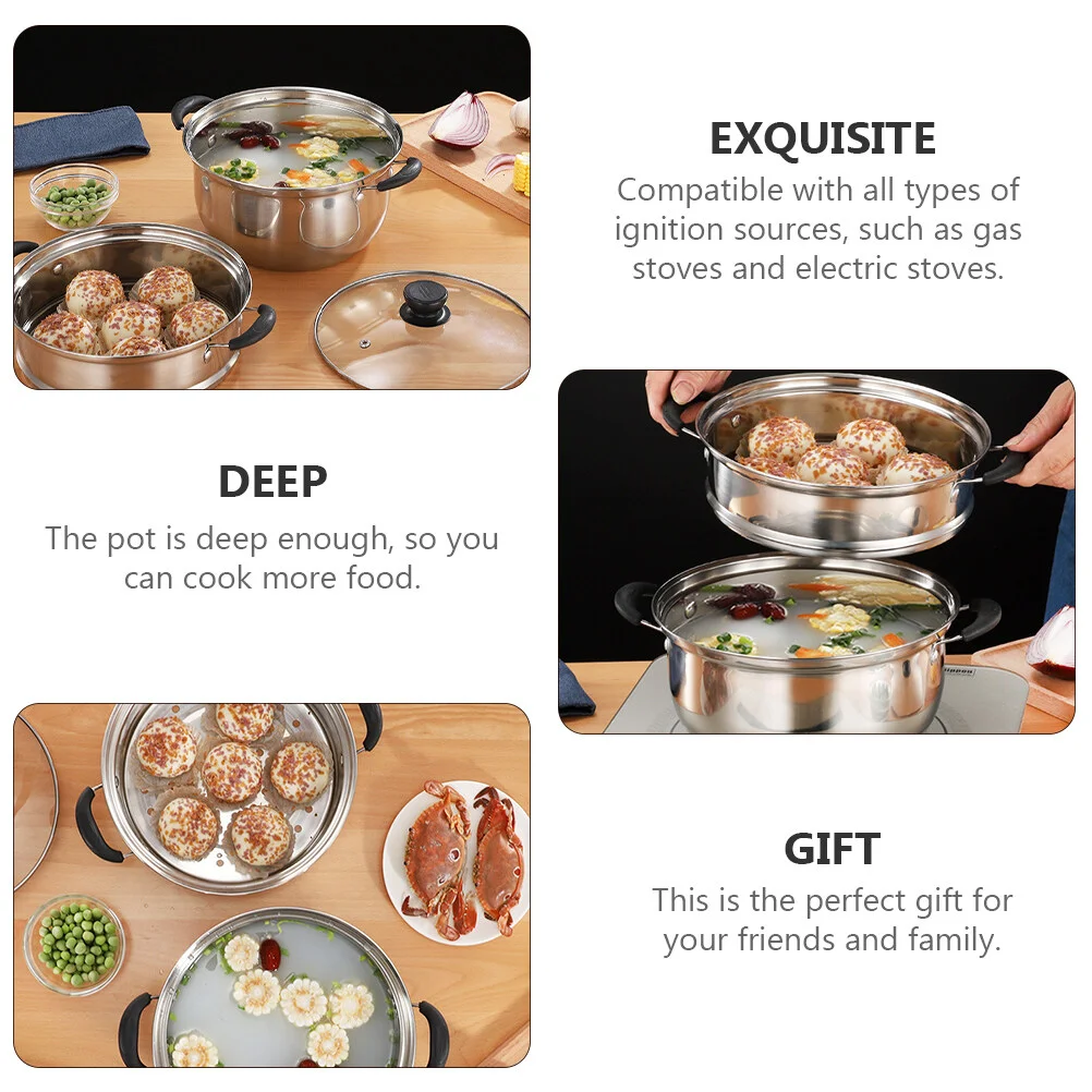 Stock Pot Soup Pot Cook Wear Pots For Cooking Soup Pots Offers Free Shipping Soup Bowl Cookware Stew Pot Canning Pot Sauce