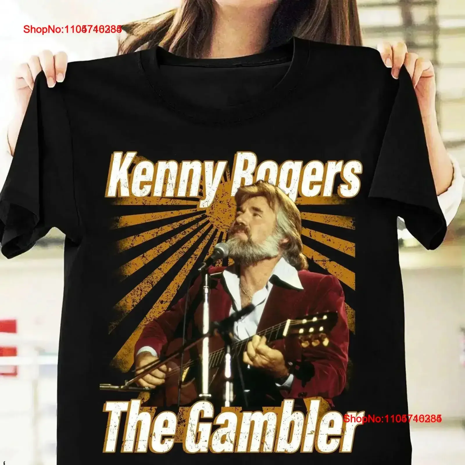 Hot Kenny Rogers Signature For Fans Men All Size T Shirt vintage Washed Stretched Versatile Casual Breathable streetwear Soft