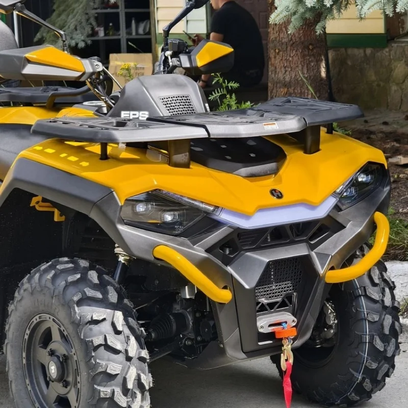 Powerful Hisun GUARDIAN 550cc 4WD Shaft Drive 4-Stroke ATV Quad Bike for Adults Certified Off-Road Performance 75-100km/h