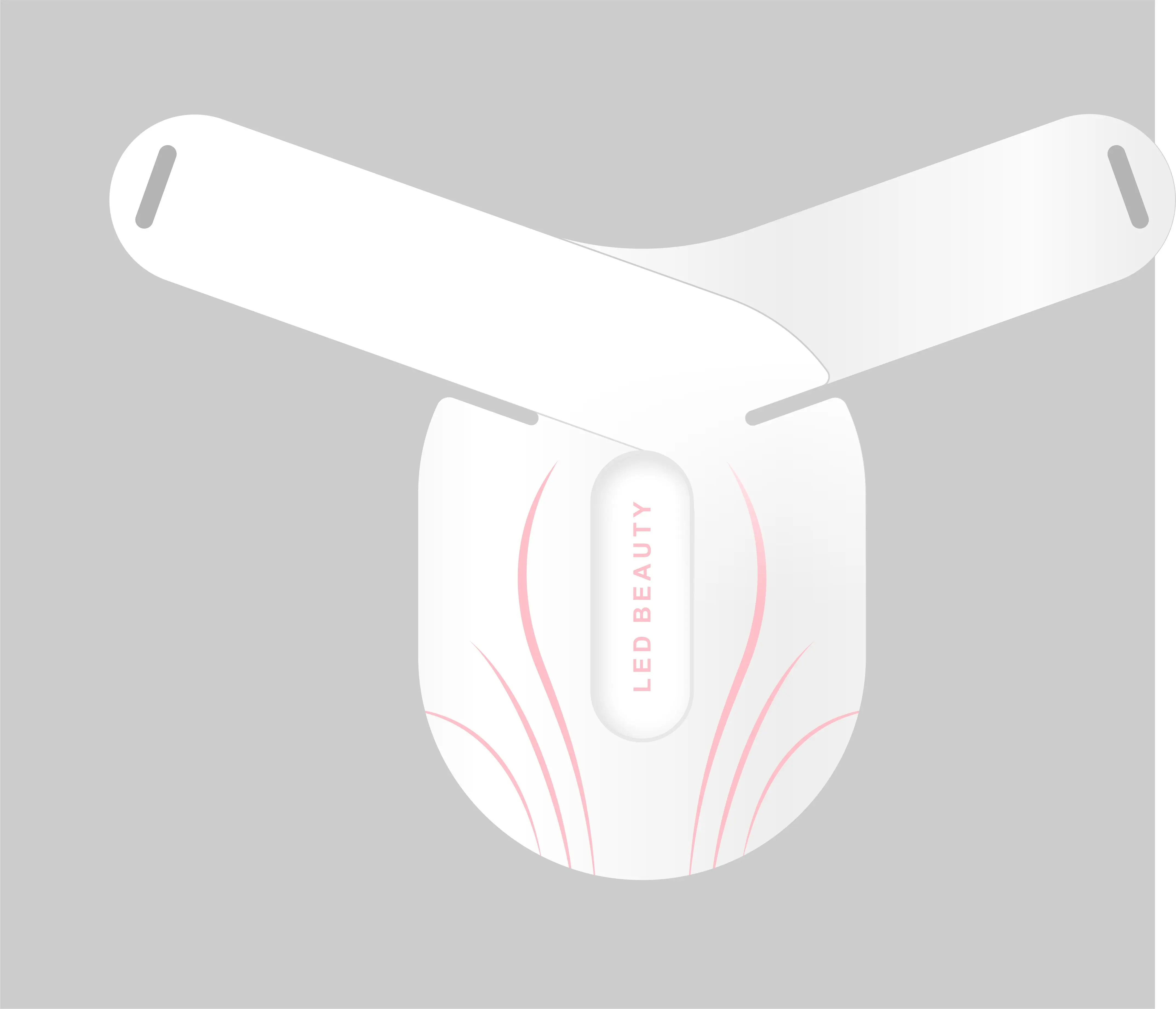 Fabriekslevering Gezichtshalsmasker Rode Led Pdt Fotonlicht Gezichtsschoonheid Schoonheidstherapie Foton Led Gezichtsmasker Lichte auto