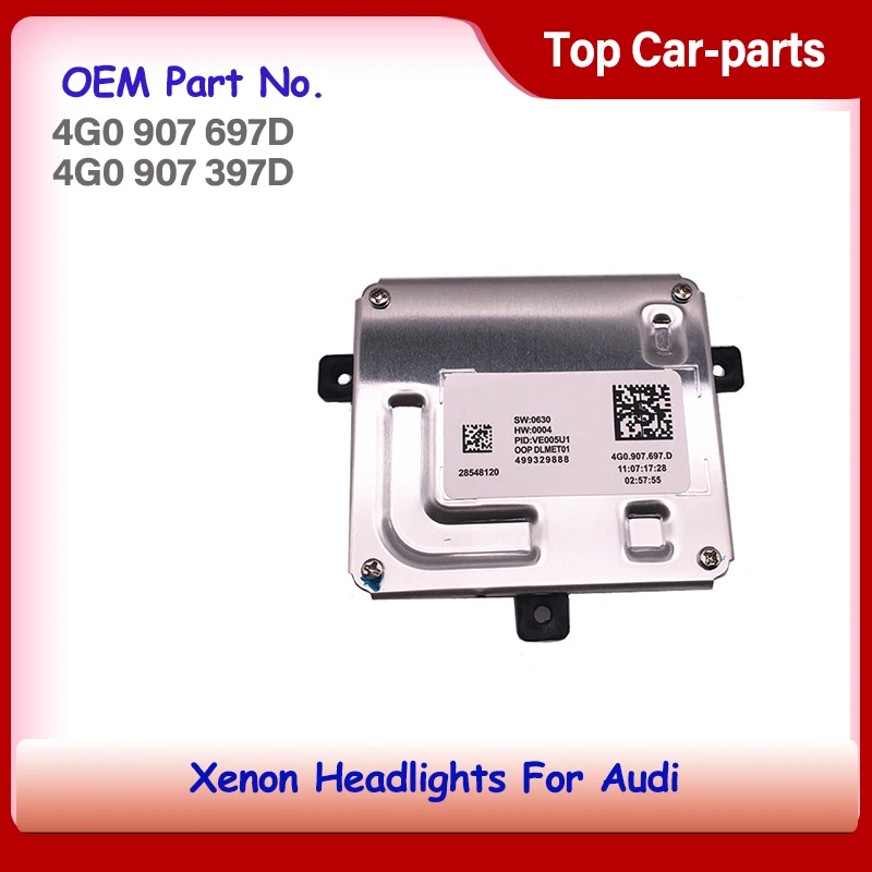 

4G0907697D 4G0907397D 4G0.907.697.D 4G0.907.397.D 401140244 NEW Driving Module Xenon Headlights Follower Controller For Audi