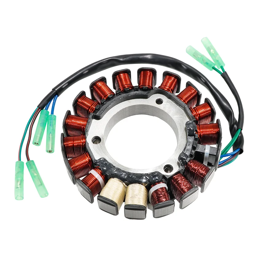 Motorcycle Ignition Generator Stator Coil For Yamaha 9.9hp F9.9H 13.5hp F13.5B M(E)HS/L 15hp F15 20hp F20 OEM:6AH-85510-01