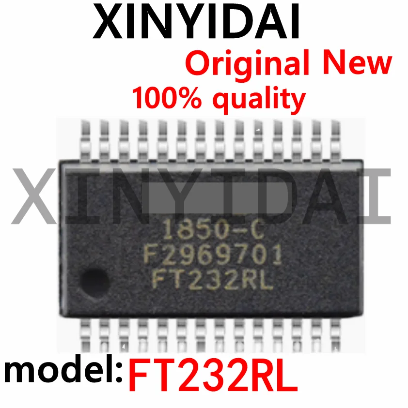 

1/PCS New Original FT232RL-REEL FT232RL bridge USB to UART SSOP-28 chip In Stock