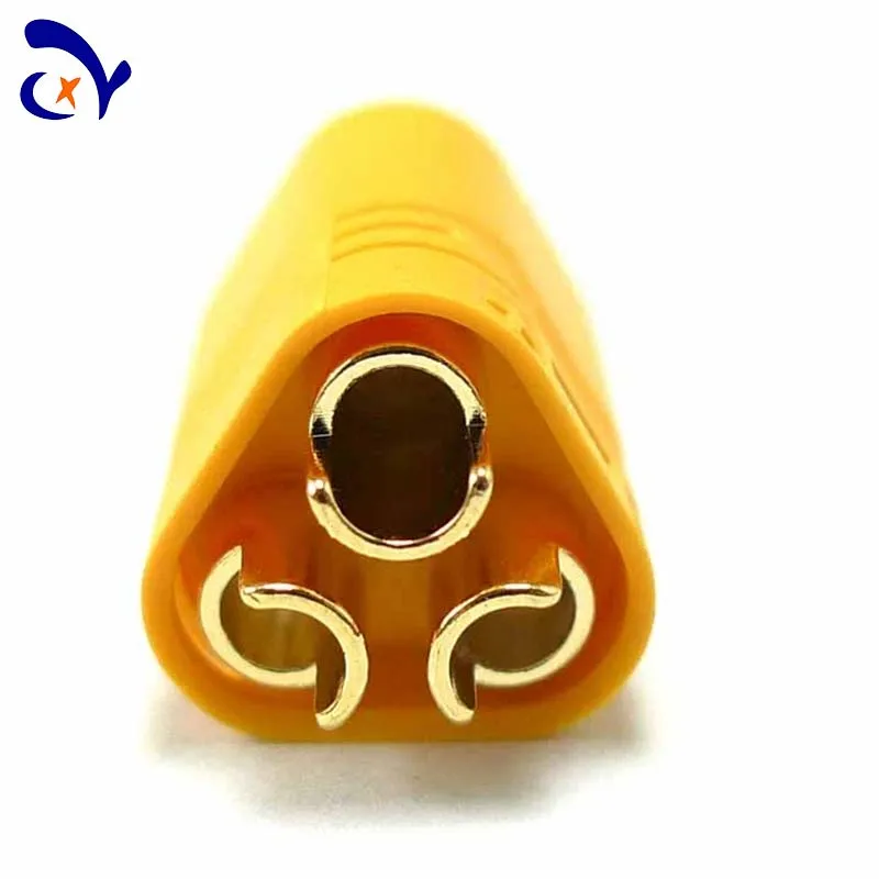 10Pcs/5Pair Amass MT60 Male Female Three Hole Plug Battery Controller Avionics Gold-Plated Connector