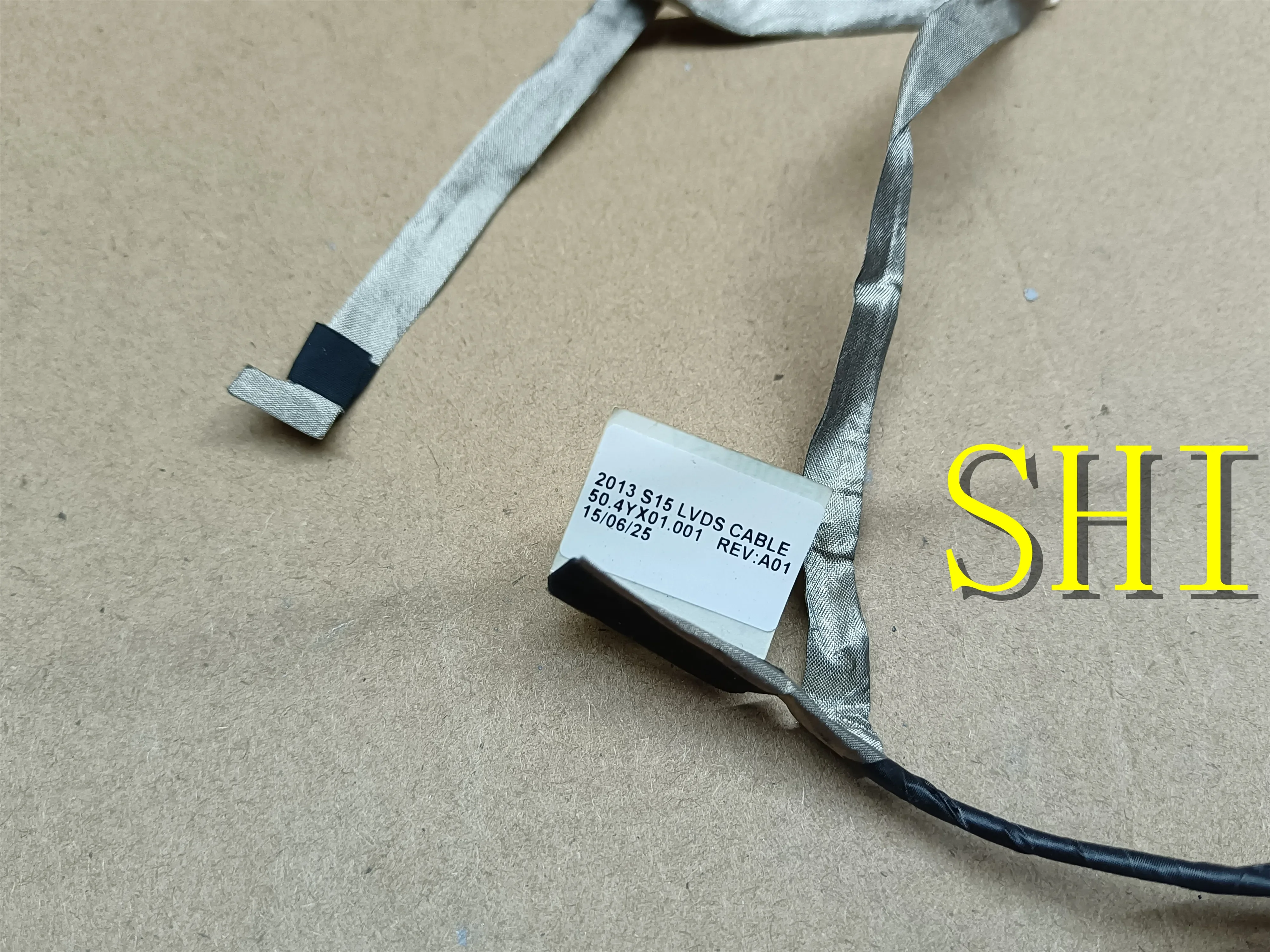 Wholesale Genuine FOR HP Probook 450 450G1 LCD LED LVDS SCREEN VIDEO FLEX CABLE 50.4YX01.001 100% tested ok free shipping