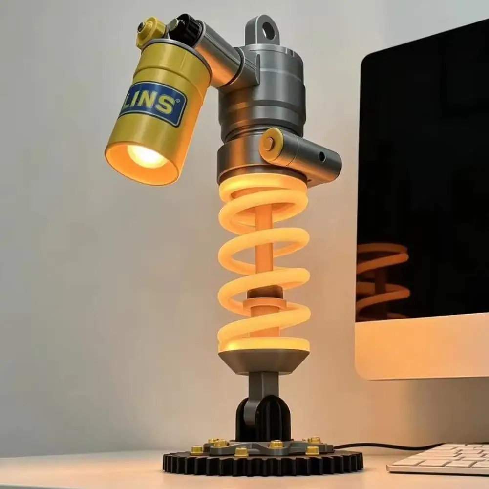 For OHLINS Motorcycle Shock Absorber Lamp DIY Cool Ambient Lighting Car interior decorative accessories ornaments view 5